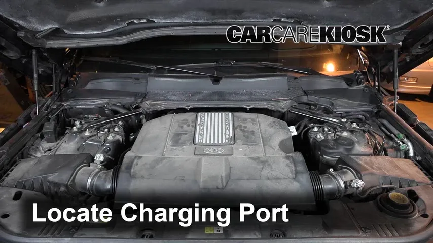 2018 Land Rover Range Rover Supercharged 5.0L V8 Supercharged Climatisation Ajouter du réfrigérant